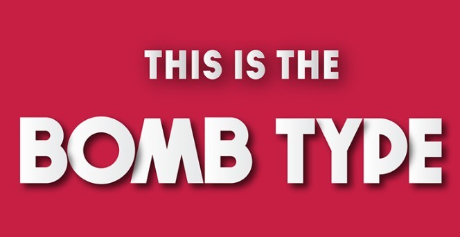 BOMB Free Typeface